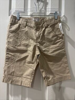NWT Old Navy girls Beige/Tan Stretch Casual Shorts size 12